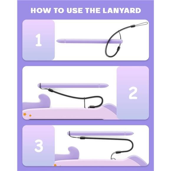 LCD Writing Tablet for Kids,Toys for 2 3 4 5 6 Year Old Girl Gifts,8.5 Inch - Picture 6 of 7